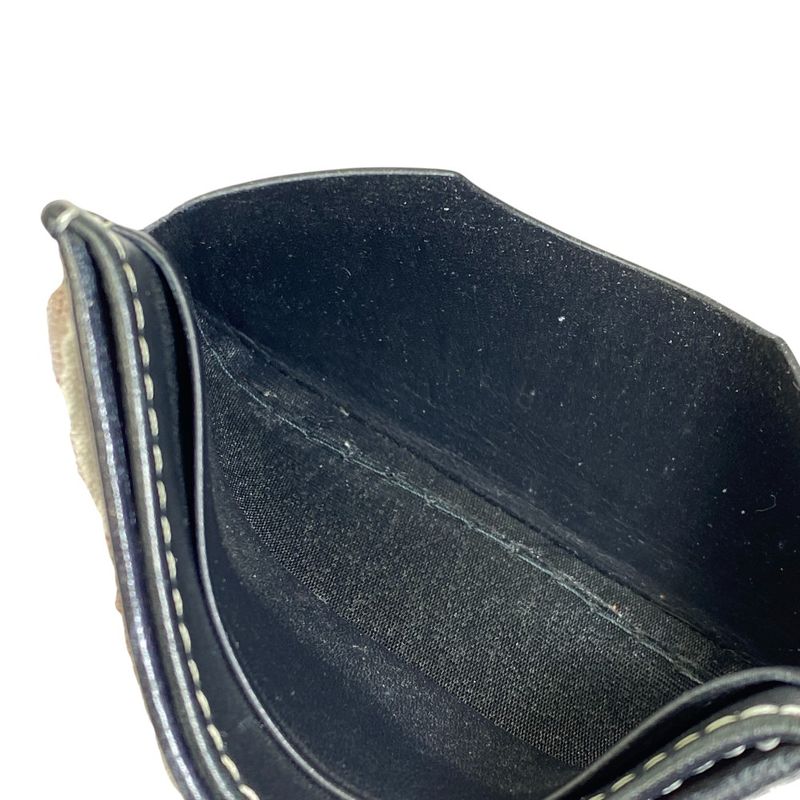 Loewe Card Case Logo Anagram Leather Black