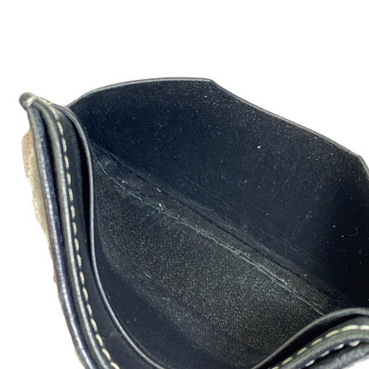 Loewe Card Case Logo Anagram Leather Black