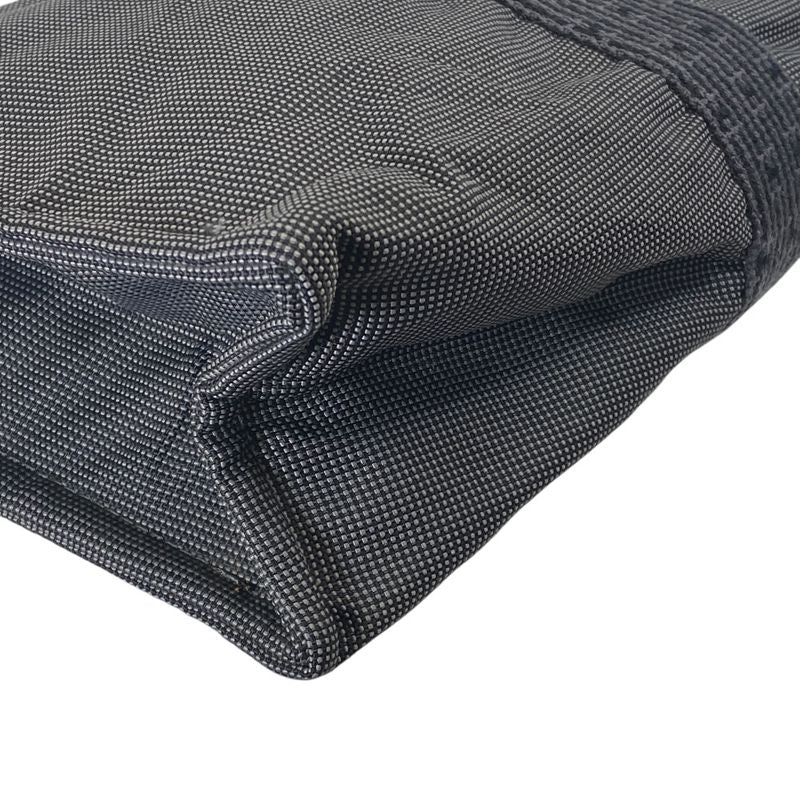 Hermes Clutch Her Canvas Gray