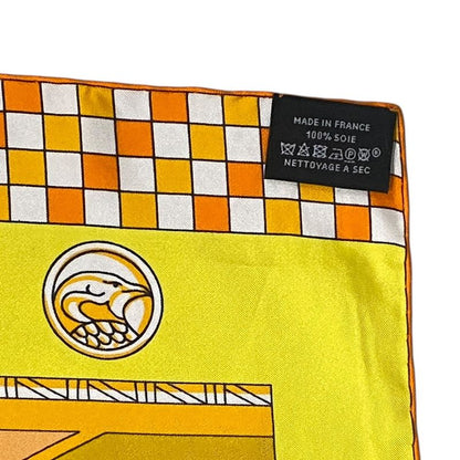 Hermes Scarf Carre 140 Large Shawl Harnais Francais en Sequences Horse Tack
