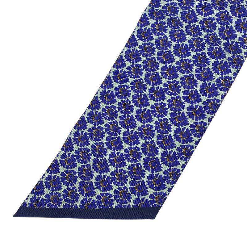 Hermes Maxi Twill Long Scarf Type Persian Equestrian Pattern Oriental