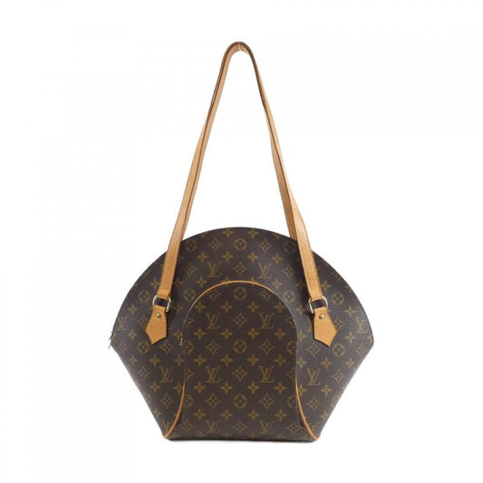 Louis Vuitton Monogram Ellipse Shopping Shoulder Bag Marron