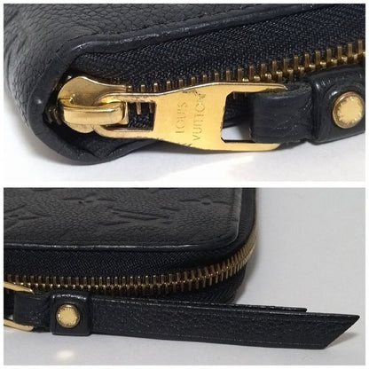 Louis Vuitton Zippy Wallet Monogram Empreinte Noir Black