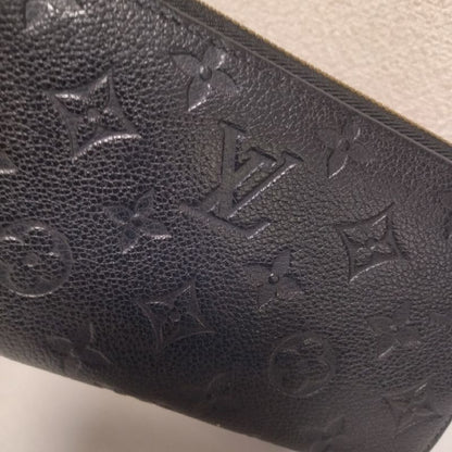 Louis Vuitton Zippy Wallet Monogram Empreinte Noir Black