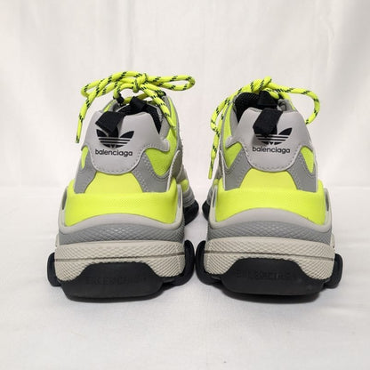 Balenciaga Adidas Collaboration Mesh Yellow Gray Handbag