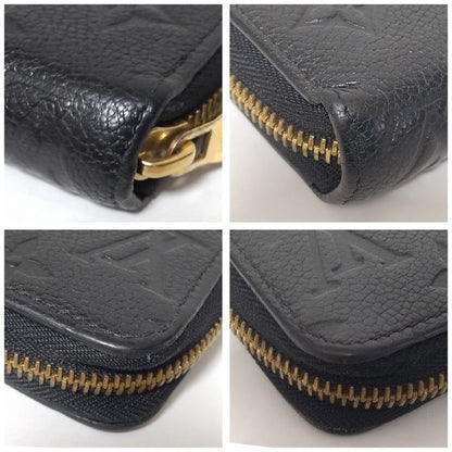 Louis Vuitton Zippy Wallet Monogram Empreinte Noir Black