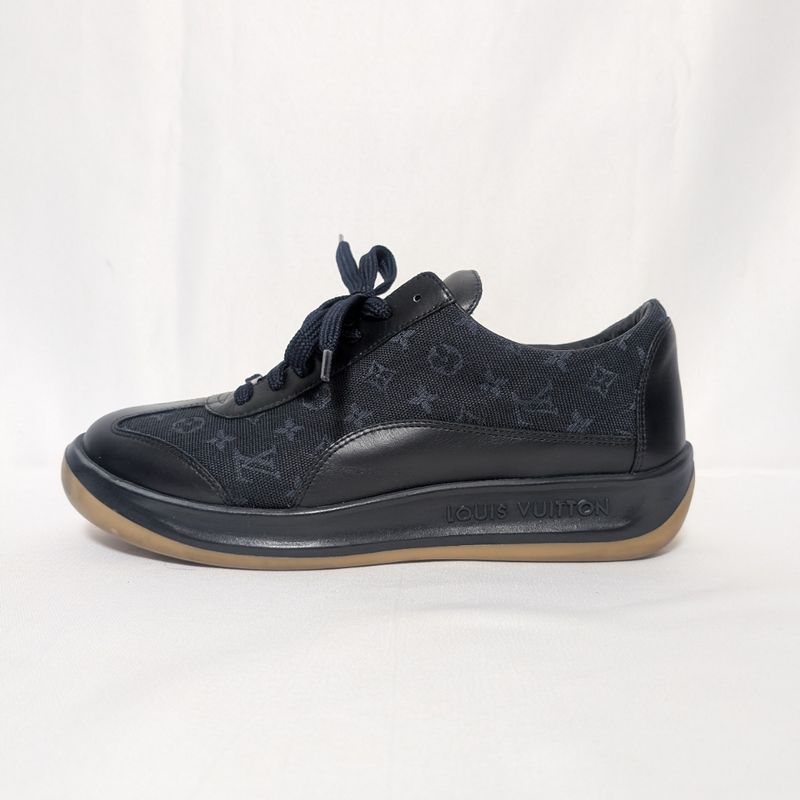 Louis Vuitton Sneakers Monogram Mini Canvas Leather