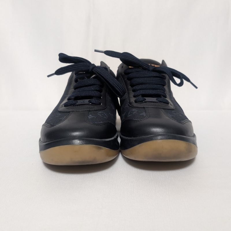 Louis Vuitton Sneakers Monogram Mini Canvas Leather