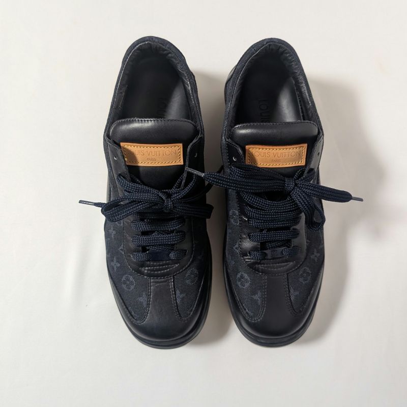 Louis Vuitton Sneakers Monogram Mini Canvas Leather