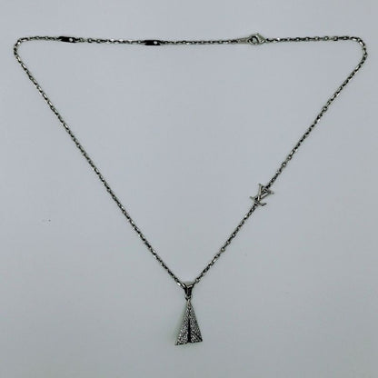 Louis Vuitton Pendant LV Pay Per Plain Necklace
