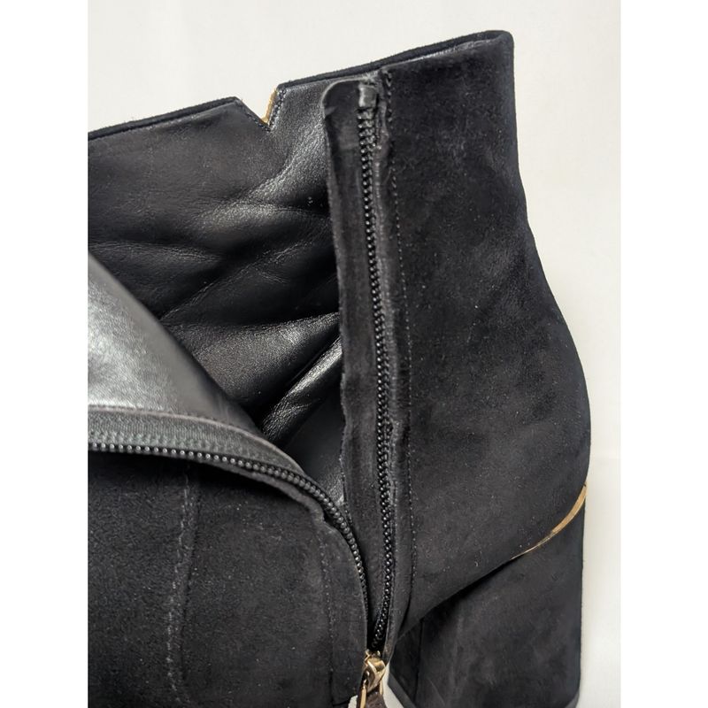 Louis Vuitton Skyline Ankle Boots Suede Black