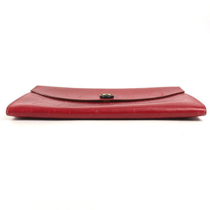 Hermes Second Bag Pochette Rio Leather Red