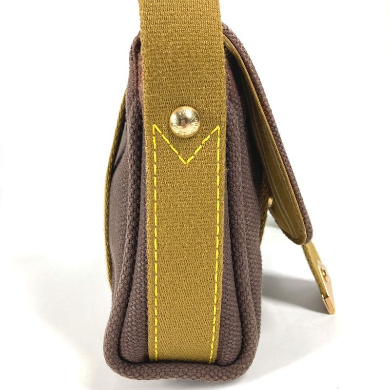 Louis Vuitton Shoulder Bag Sac Lava Canvas Brown