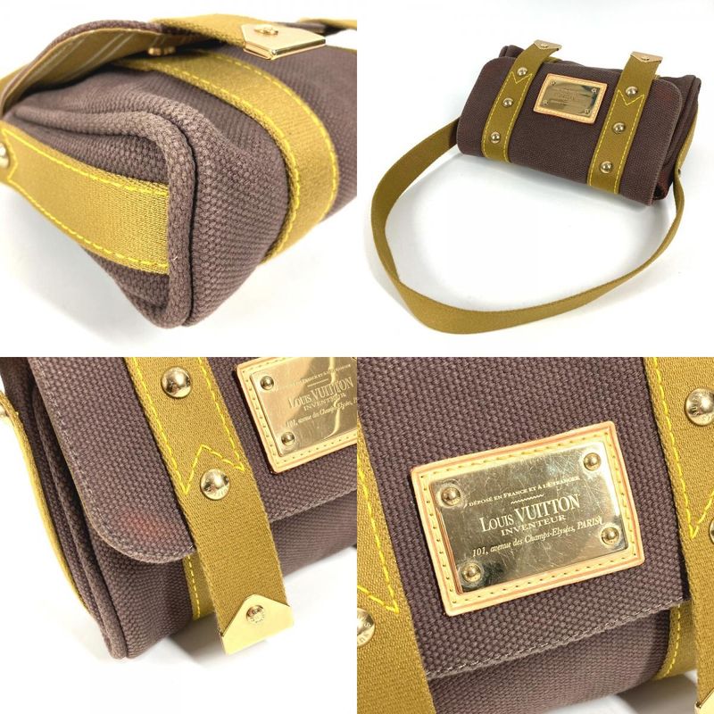 Louis Vuitton Shoulder Bag Sac Lava Canvas Brown
