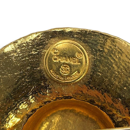 Chanel Brooch Straw Hat Motif Metal