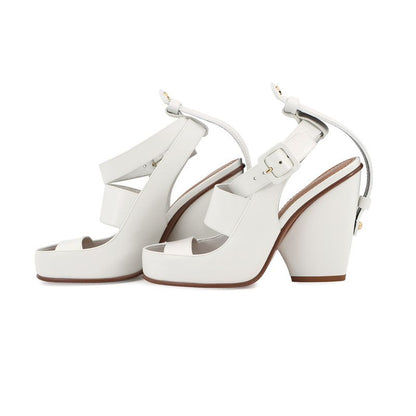 Louis Vuitton Sandals Leather Trinity Heel