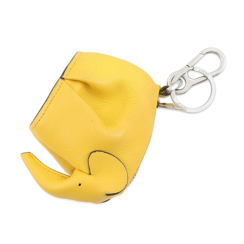 Loewe Bag Charm Elephant Leather Coin Case