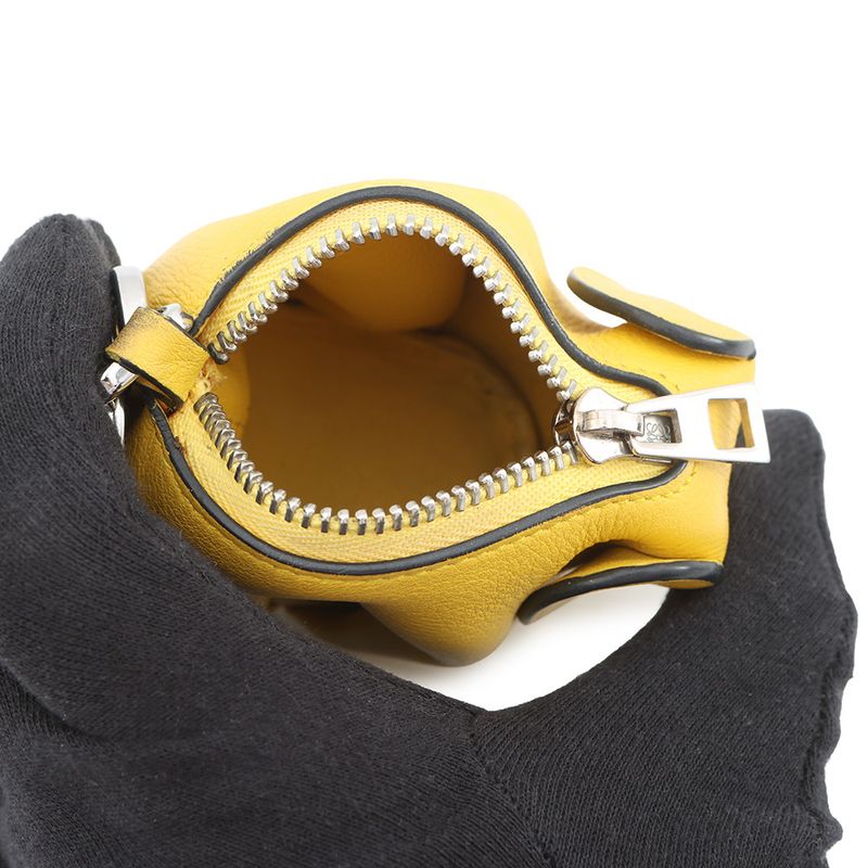Loewe Bag Charm Elephant Leather Coin Case