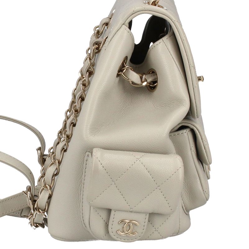 Chanel Quilted Small Backpack Caviar Leather