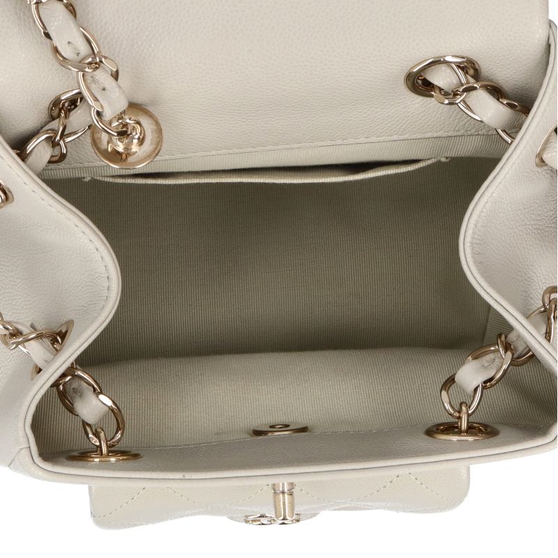 Chanel Quilted Small Backpack Caviar Leather