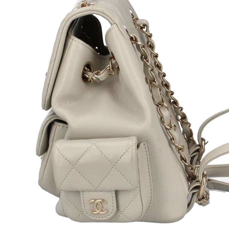 Chanel Quilted Small Backpack Caviar Leather