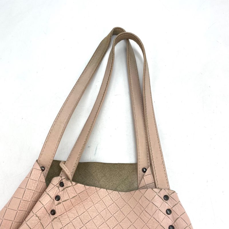 Bottega Veneta Tote Shoulder Bag A3 Travel Business Mothers Pink