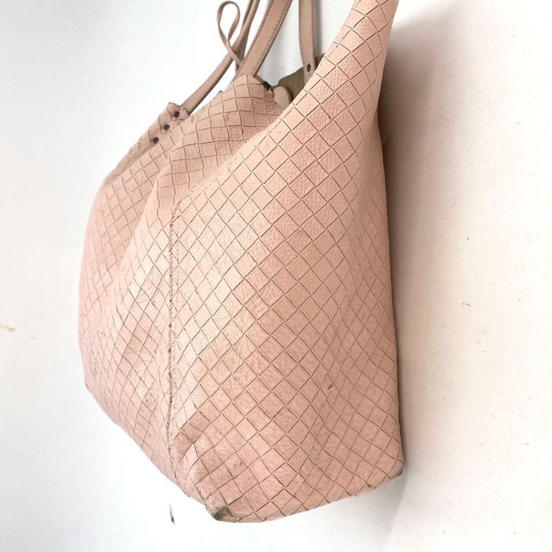 Bottega Veneta Tote Shoulder Bag A3 Travel Business Mothers Pink