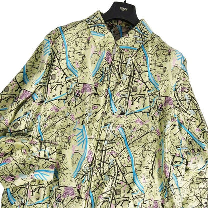 Fendi Jacket Reversible Silk 58 Condition Description