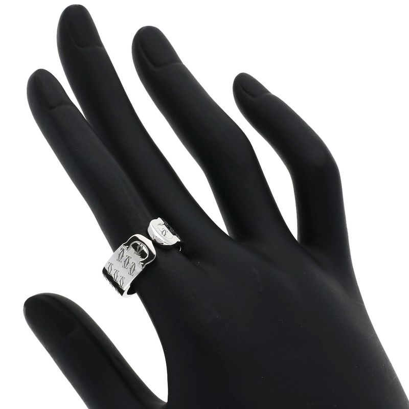 Cartier 2C Christmas Limited 52 Ring 18K White Gold