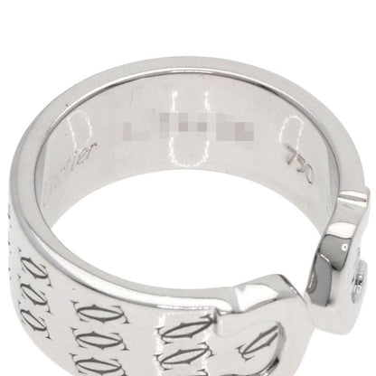 Cartier 2C Christmas Limited 52 Ring 18K White Gold