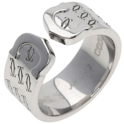 Cartier 2C Christmas Limited 52 Ring 18K White Gold