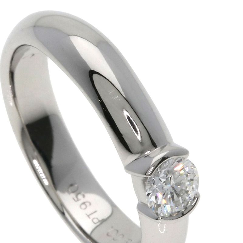 Tiffany & Co Dots Solitaire Diamond Ring