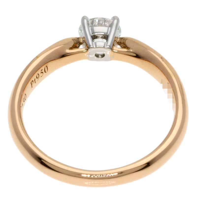 Tiffany & Co Harmony Solitaire Diamond Ring 18K