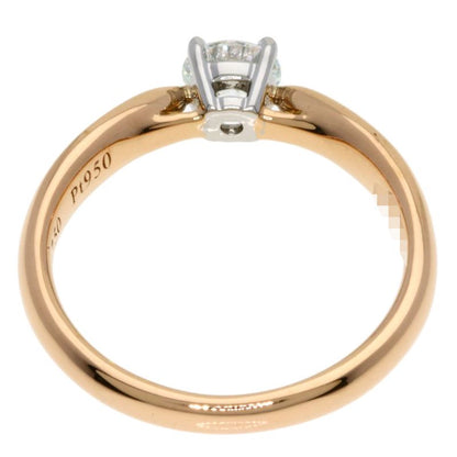 Tiffany & Co Harmony Solitaire Diamond Ring 18K