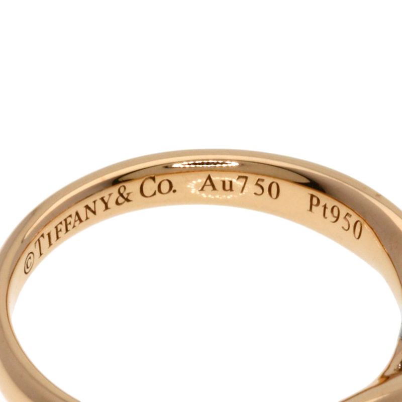 Tiffany & Co Harmony Solitaire Diamond Ring 18K