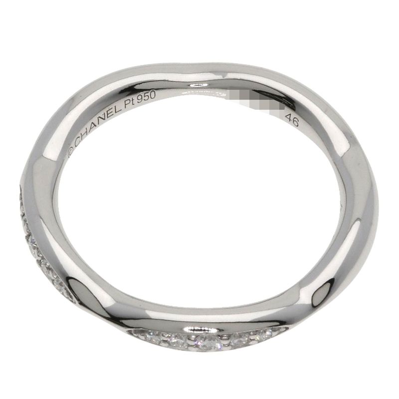 Chanel Camellia Half Diamond 46 Ring