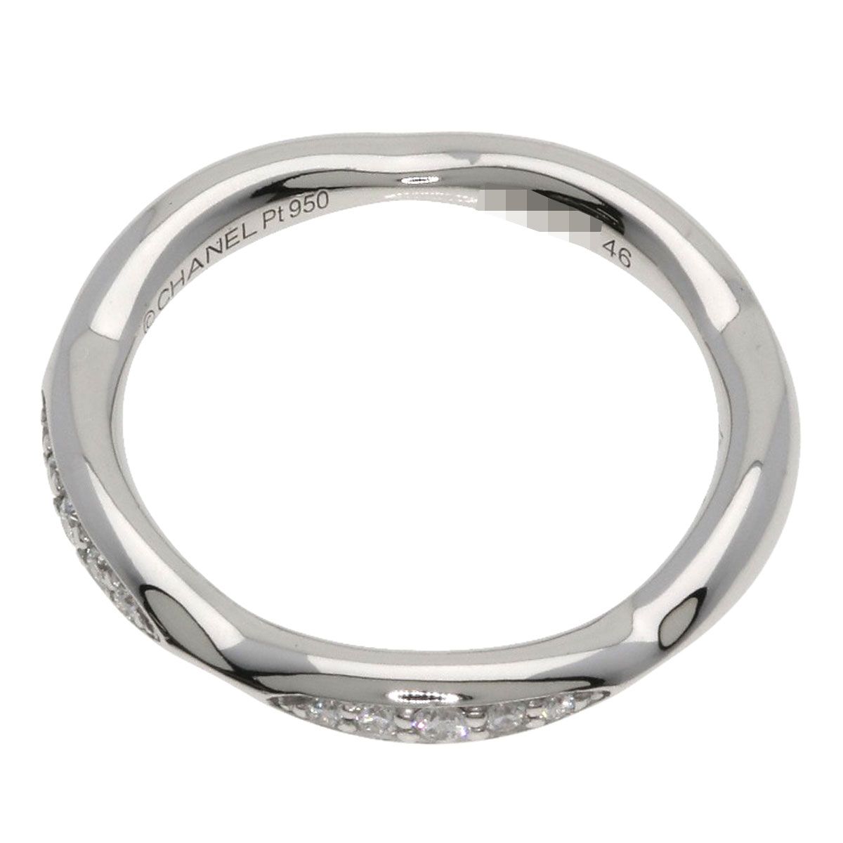 Chanel Camellia Half Diamond 46 Ring