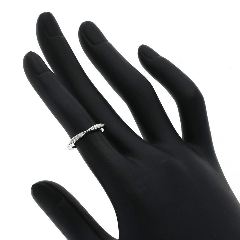 Chanel Camellia Half Diamond 46 Ring
