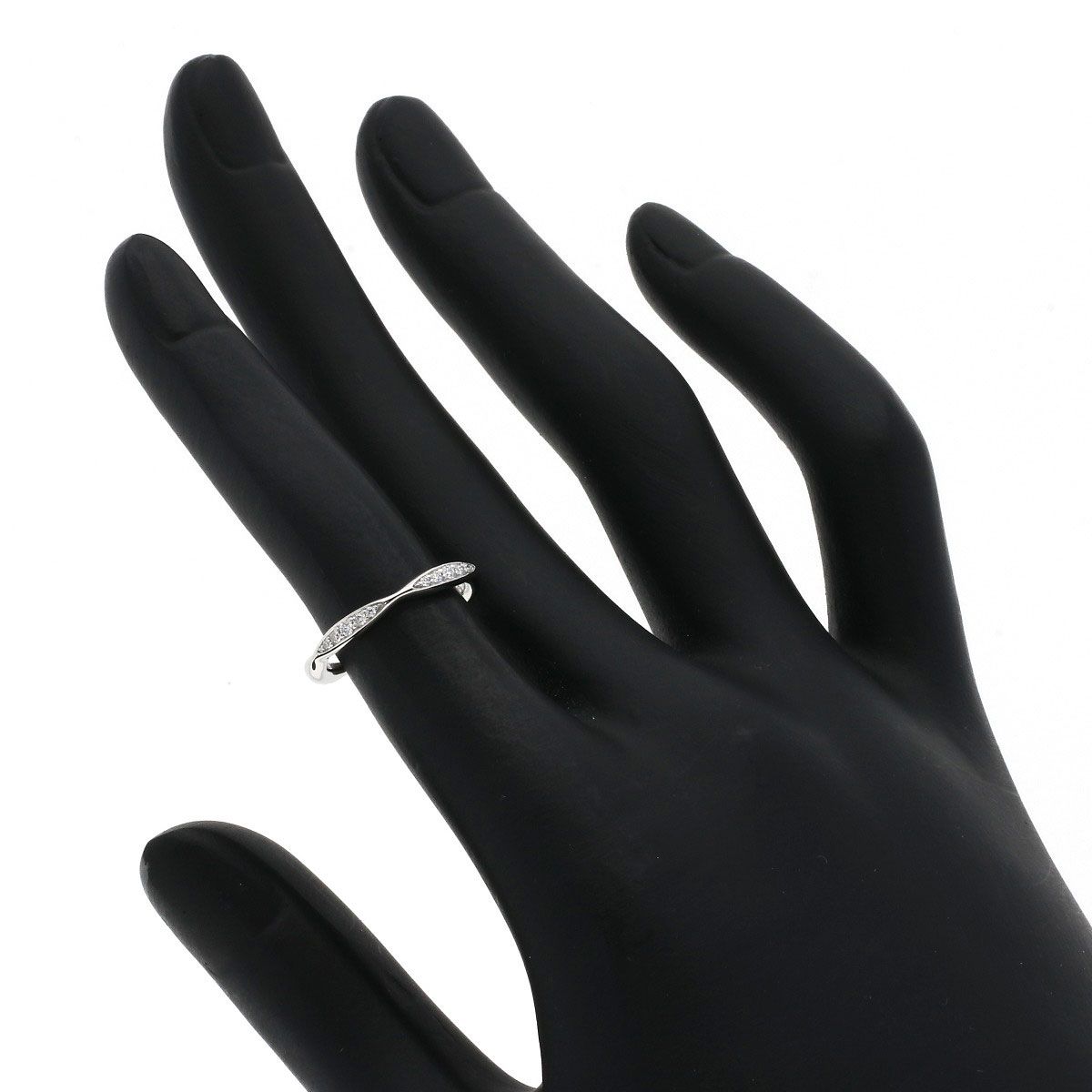 Chanel Camellia Half Diamond 46 Ring
