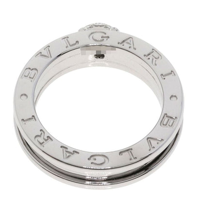 Bvlgari Band Diamond 49 Ring 18K White Gold