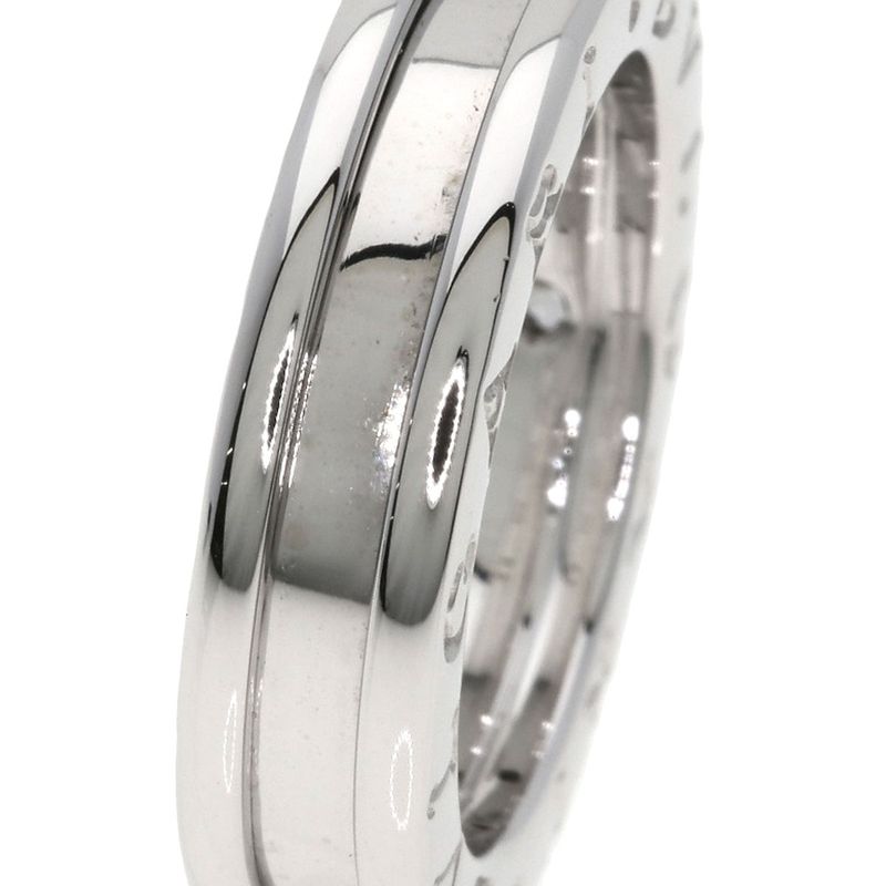 Bvlgari Band Diamond 49 Ring 18K White Gold
