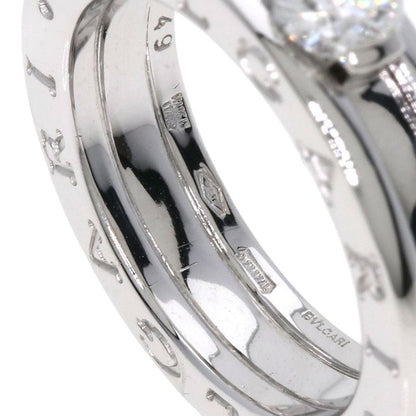 Bvlgari Band Diamond 49 Ring 18K White Gold