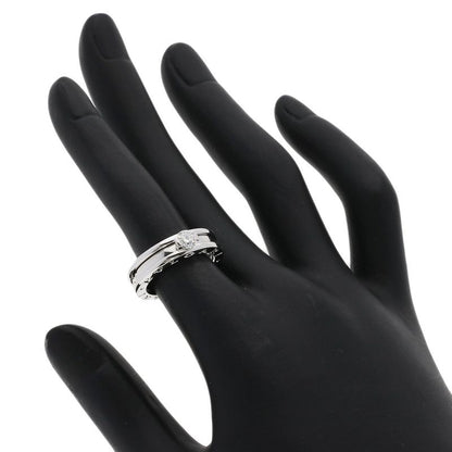 Bvlgari Band Diamond 49 Ring 18K White Gold