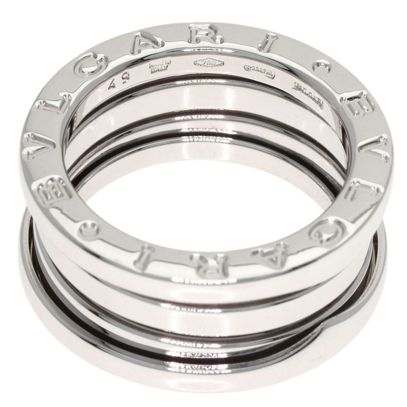 Bvlgari B-zero One Band 49 Ring 18K White Gold