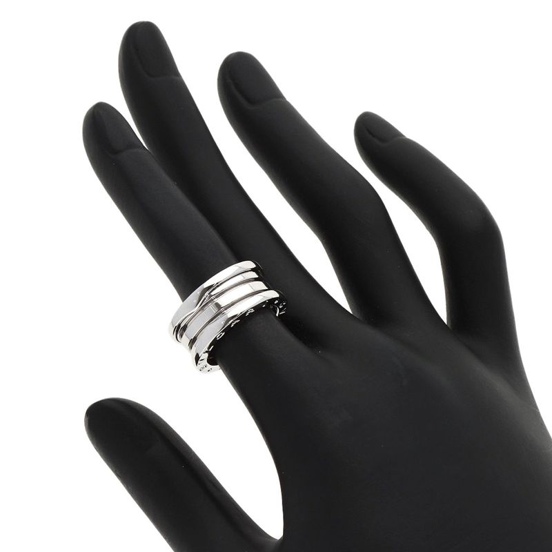 Bvlgari B-zero One Band 49 Ring 18K White Gold