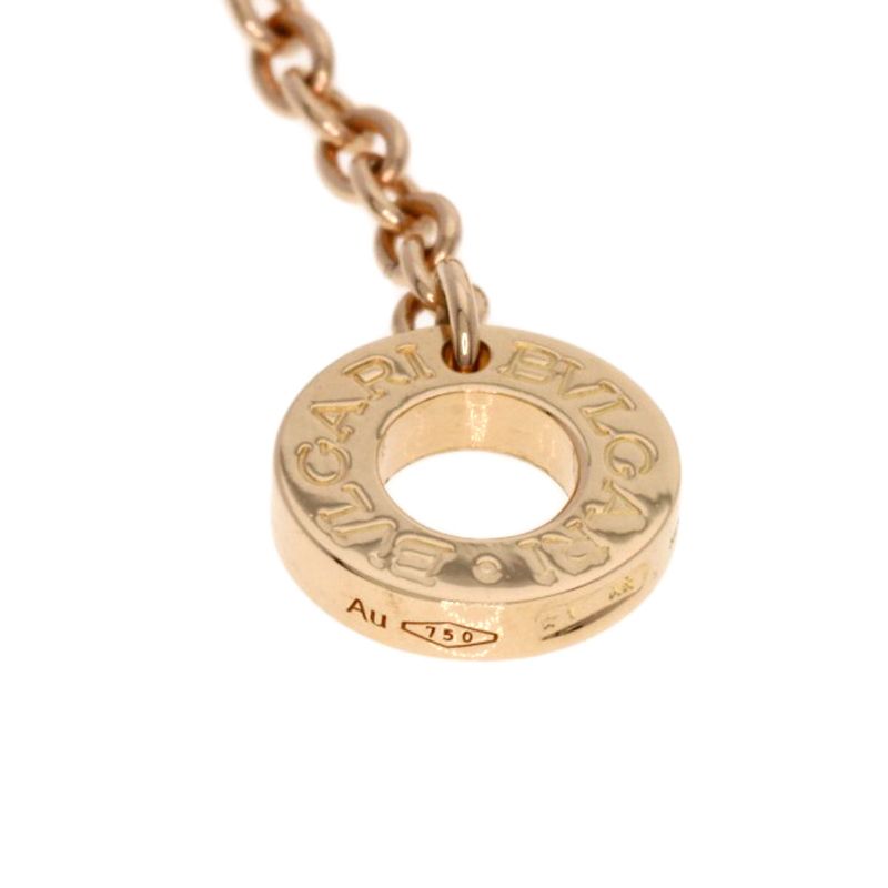 Bvlgari Legend Black Ceramic Necklace 18K Pink Gold