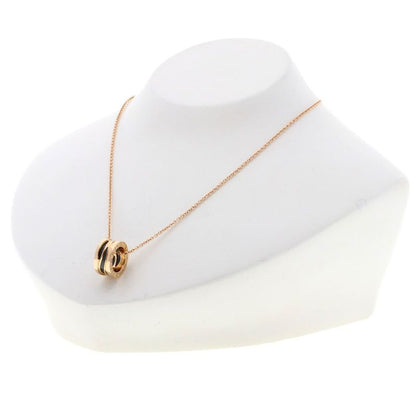 Bvlgari Legend Black Ceramic Necklace 18K Pink Gold