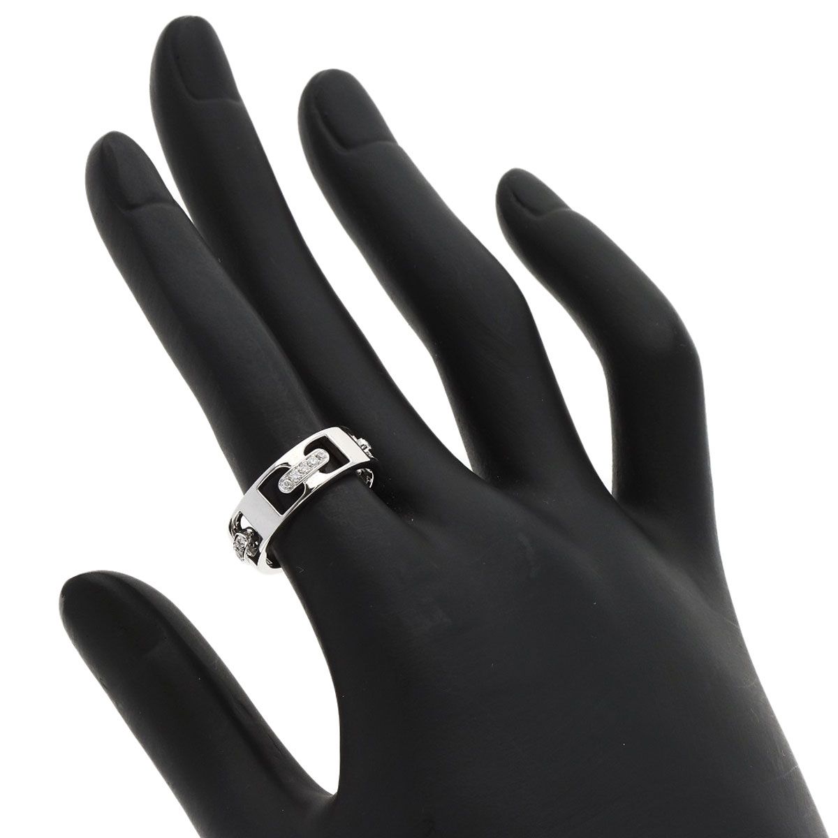 Celine Diamond Ring 18K White Gold