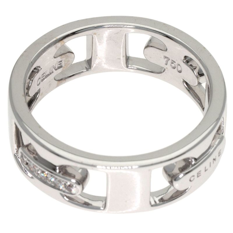 Celine Diamond Ring 18K White Gold
