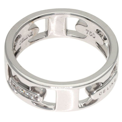 Celine Diamond Ring 18K White Gold